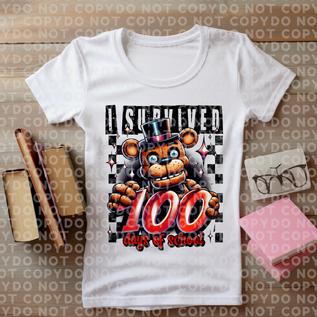 I survived 100 days school Celebration Shirt