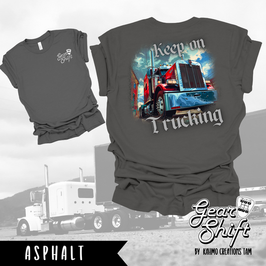 Keep on Trucking Tee: Classic Style for the Modern Road Warrior