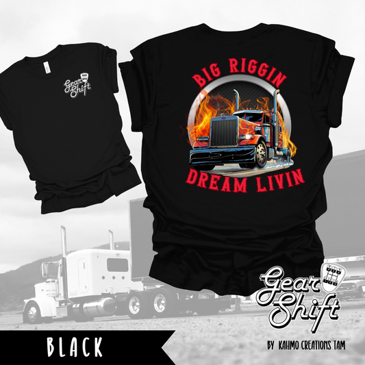 Big Riggin, Dream Livin Tee: Embrace the Open Road