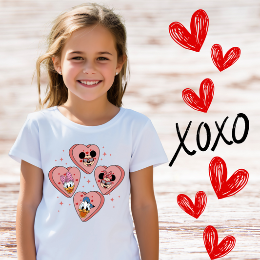 Mouse and Friends Valentines Shirt