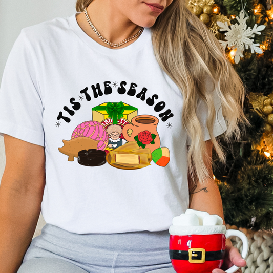 "Mexican Christmas Delights: Tis the Season Shirt"