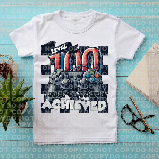 Gamer 100 days school Celebration Shirt