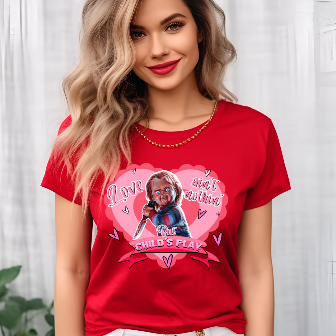 Evil Doll Valentines Shirt