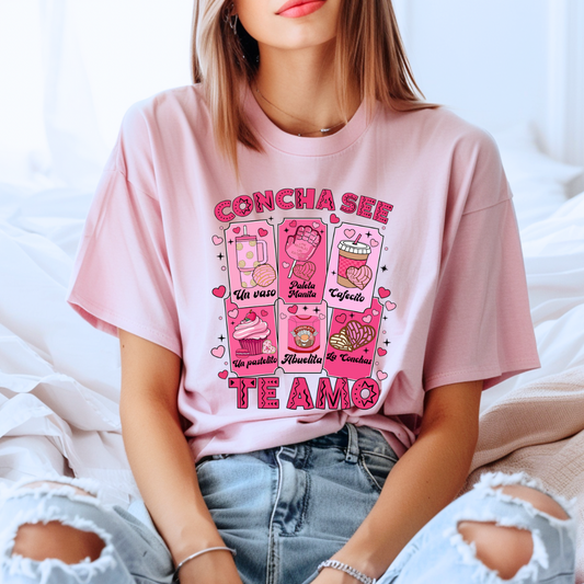 Concha see te Amo Valentines Shirt