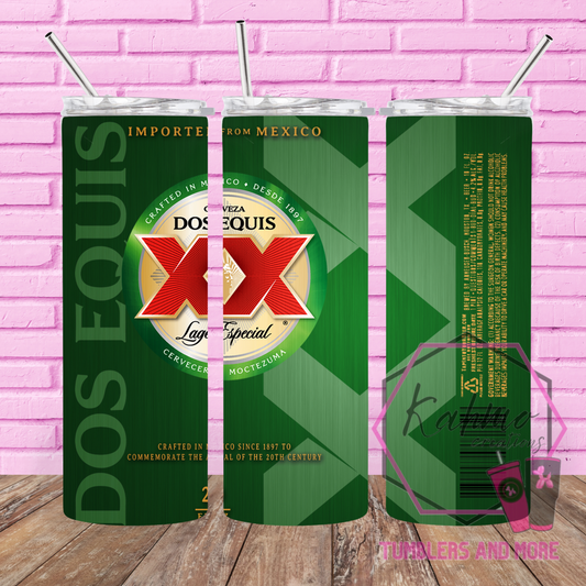 Dos Equis Skinny Tumbler (20 oz.)